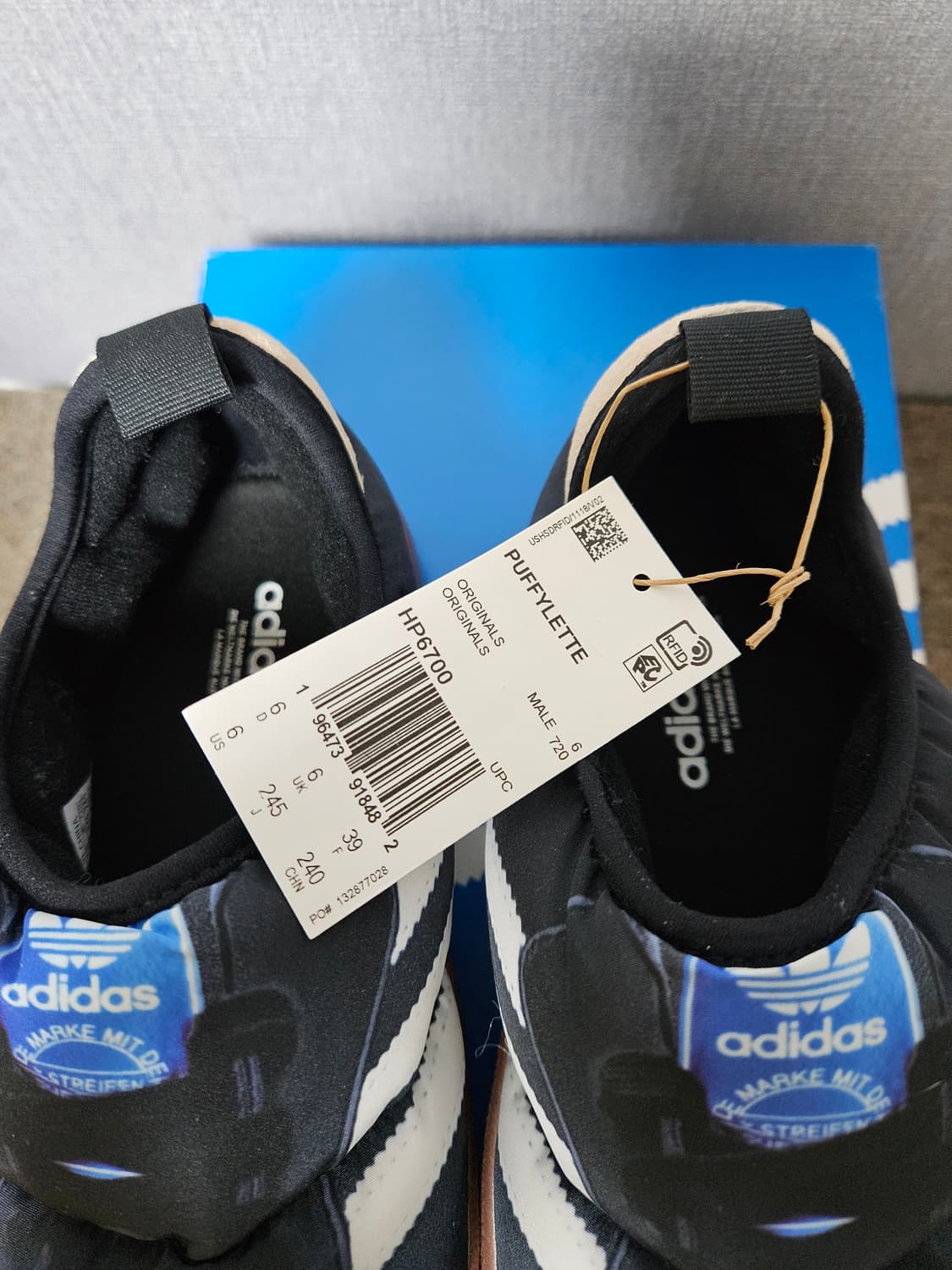 아디다스 퍼피렛 삼바 코어 블랙 245 새상품 상품이미지8