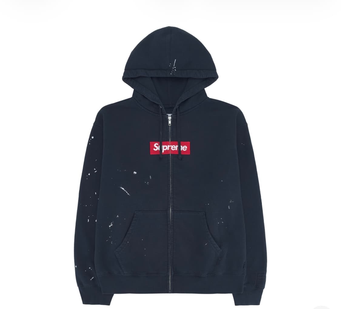 [M] 슈프림 마르지엘라 후드집업 네이비 상품이미지1