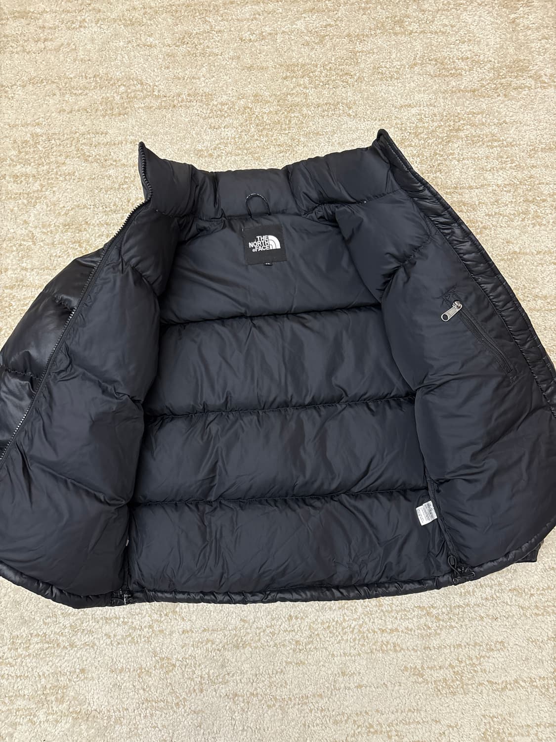 [85] 노스페이스 700 눕시 구스다운 블랙 패딩 상품이미지2