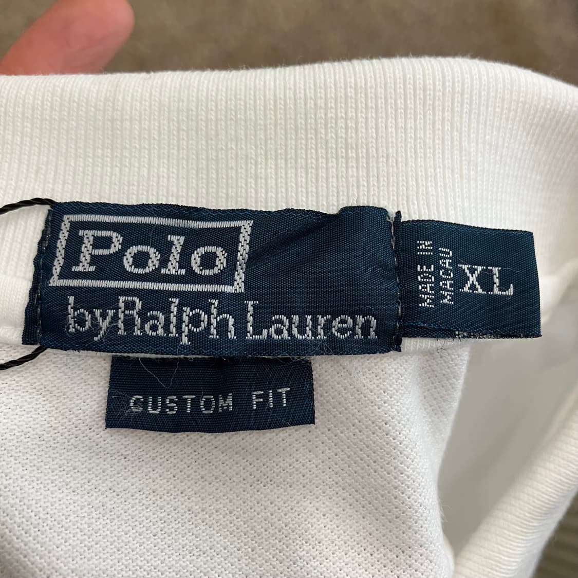 569 폴로 화이트 빅포니 카라 반팔 pk 상품이미지4