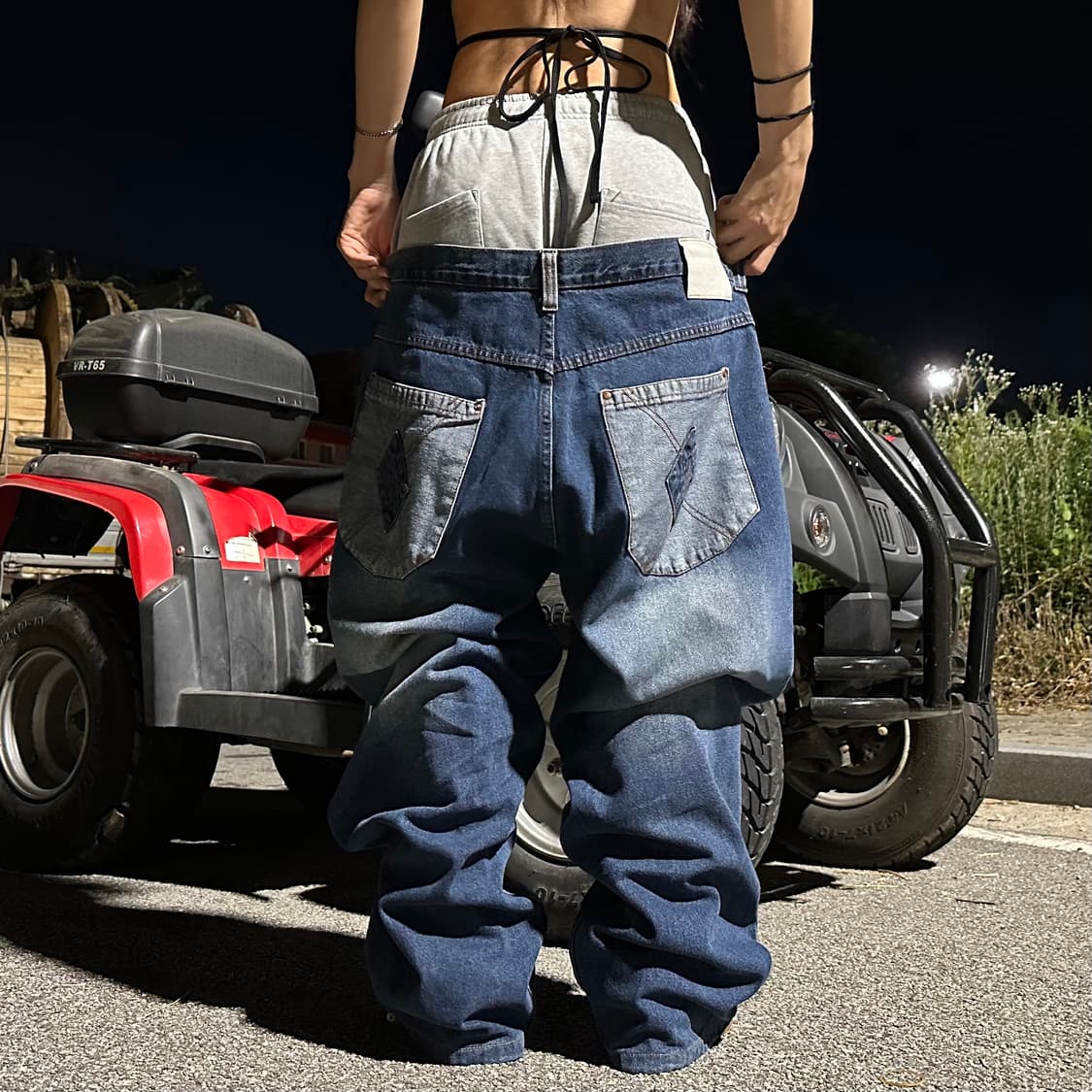 Defjam argyle wide pants 상품이미지3