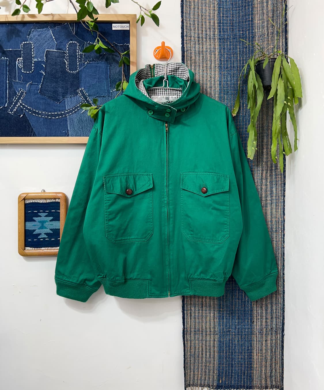 D’S CLUB  Convertible Hood Cotton Blouso 상품이미지2
