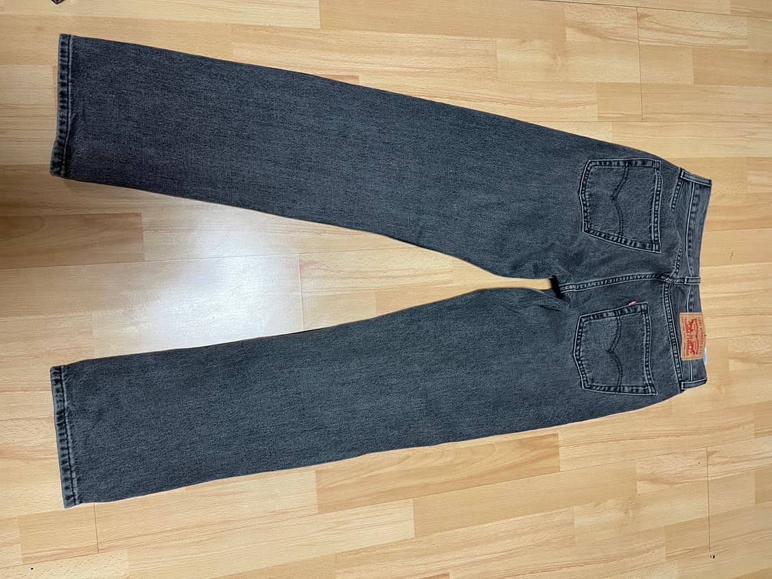 리바이스 555 96 릴렉스 스트레이트진 그레이 28/32 상품이미지2