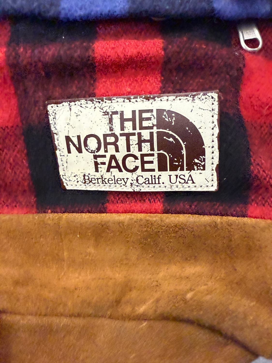 노스페이스 화이트라벨 백투더버클리 체크 백팩 상품이미지4