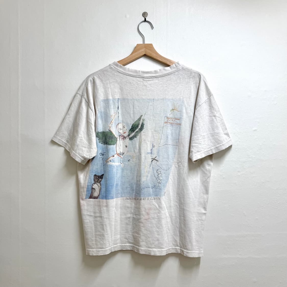 빈티지 90s Kurt Cobain 티셔츠 상품이미지2