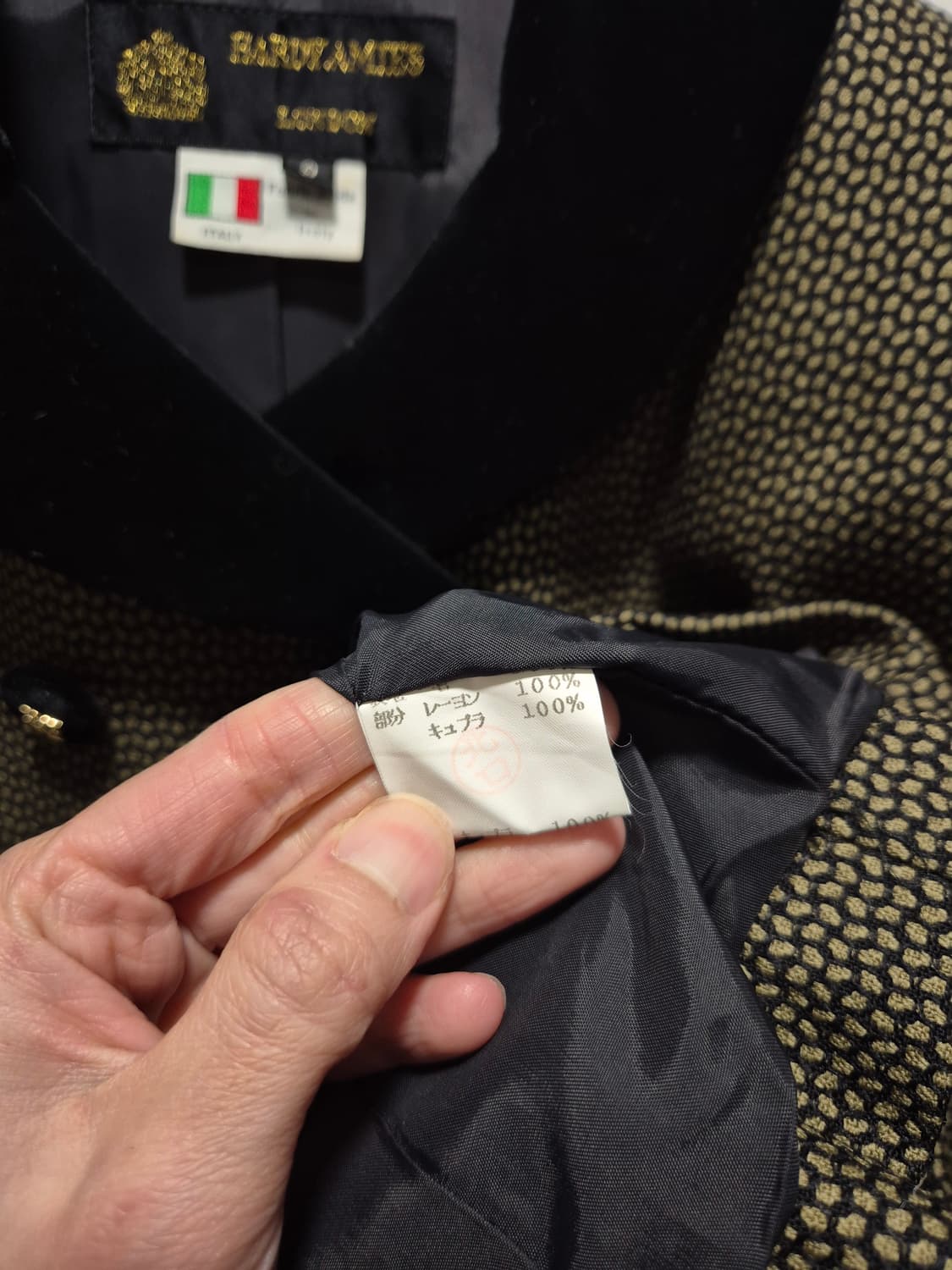 빈티지 더블 버튼 자켓.이태리 상품이미지5