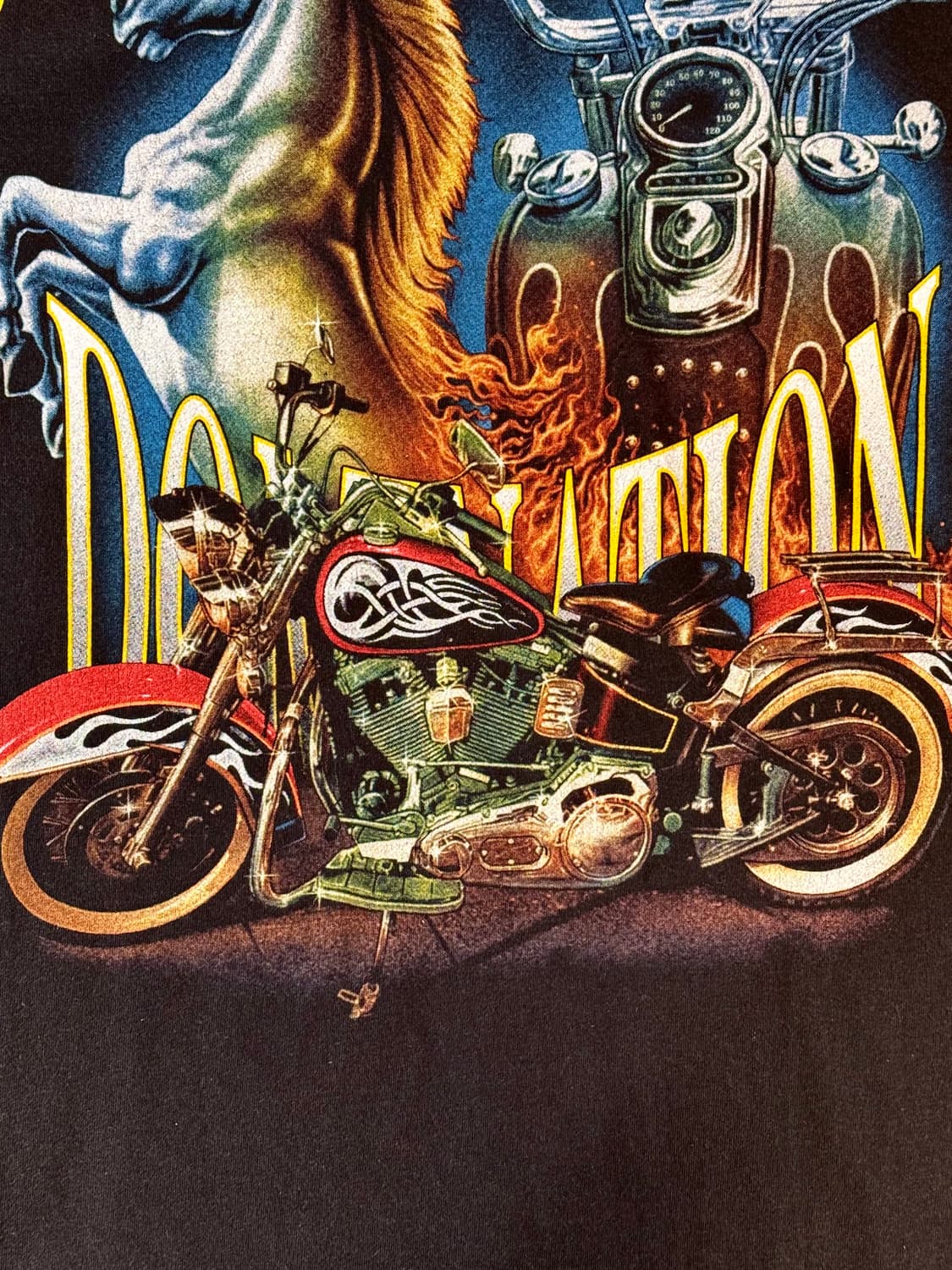 90-00s Michael 할리데이비슨 부틀렉 빈티지 티셔츠 상품이미지6
