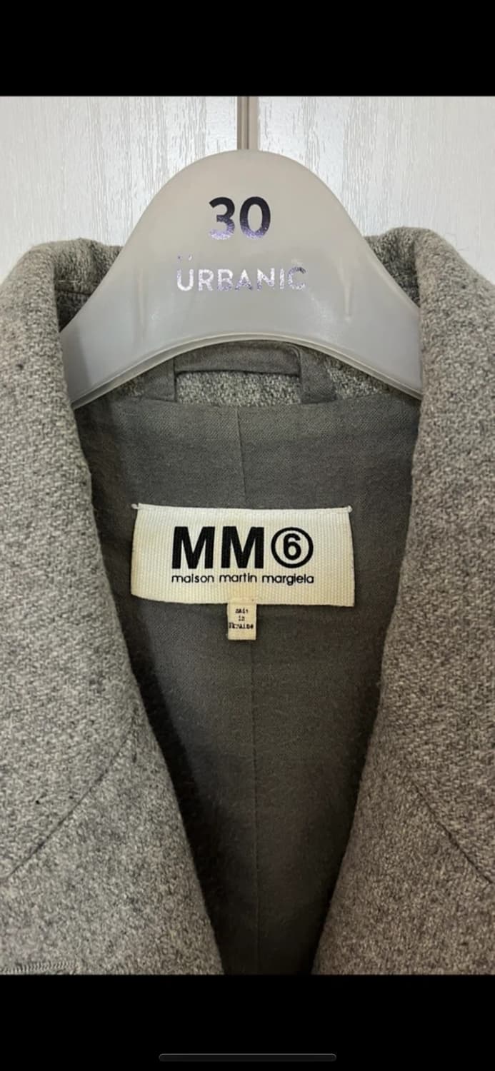 MM6 메종 마르지엘라 그레이 모 코트55,66 정품 상품이미지2