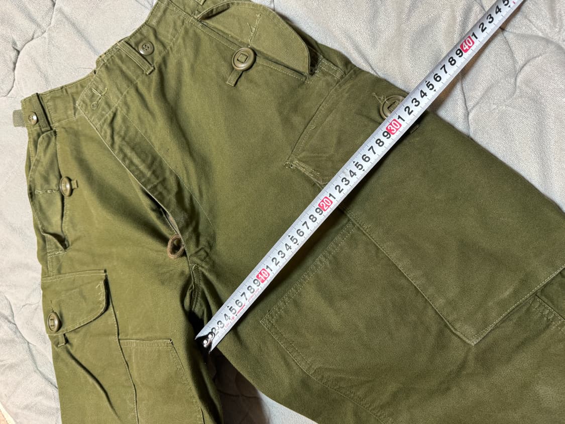 레어 67년도 캐나다군 밀리터리 팬츠 상품이미지4