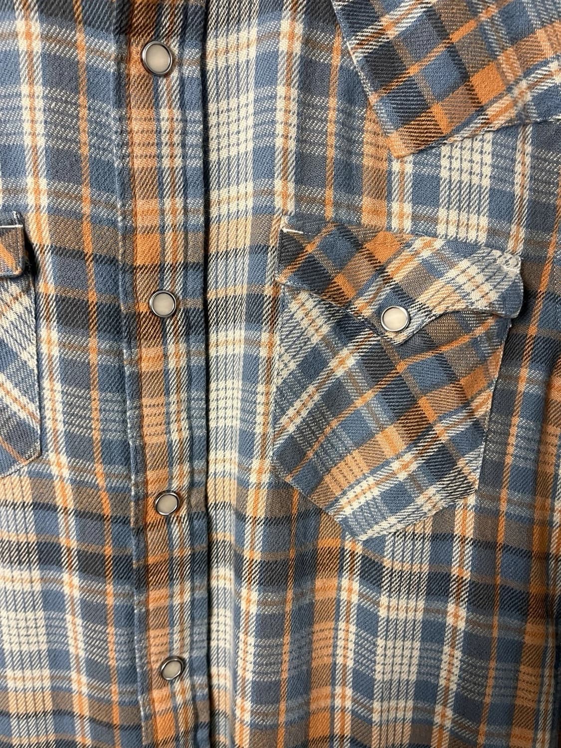 RRL 더블알엘 슬림핏 플레이드 트윌 웨스턴 셔츠 상품이미지6