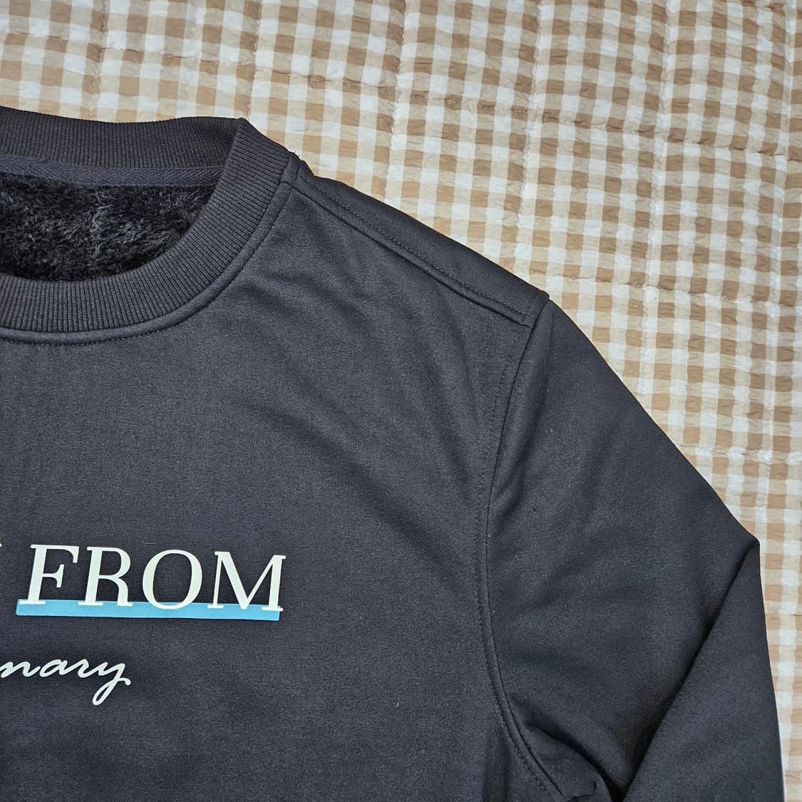 미착용 펠틱스 기모 맨투맨 남자100 상품이미지3