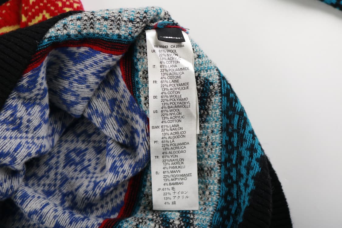 [M] 00's 디젤 울니트 상품이미지6