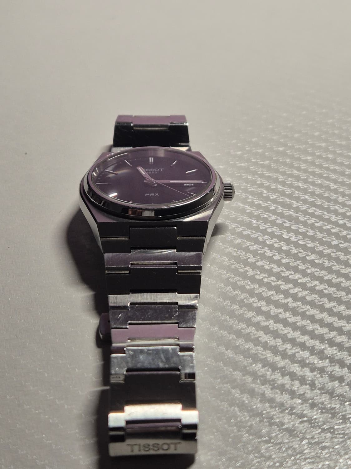 급처 티쏘 prx 쿼츠 40mm 블랙 시계 상품이미지2