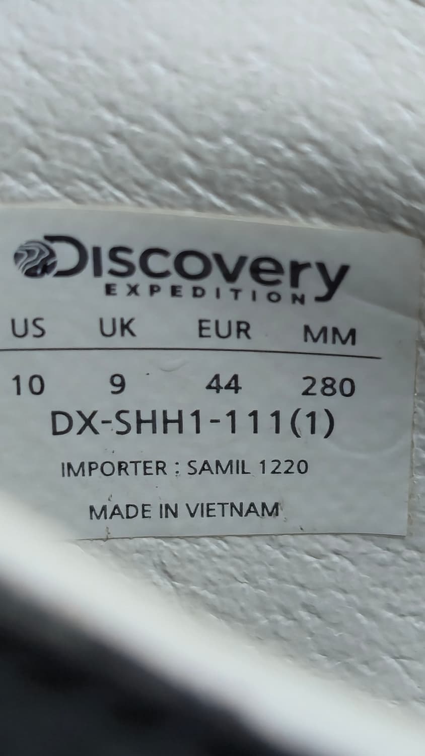 디스커버리 280mm- 익스페디션 블랙 스니커즈 운동화  상품이미지7