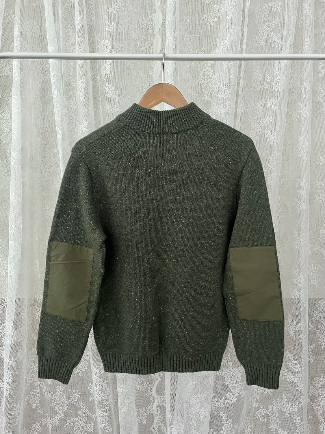 95) 시리즈 19FW 울 니트 그린 상품이미지2