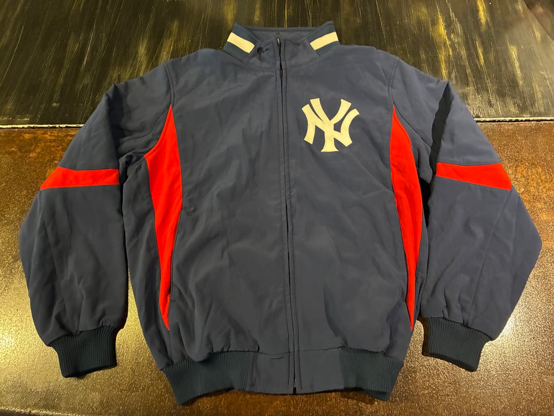 L) 마제스틱 애슬래틱 웍스 양키스 바시티 트랙탑 상품이미지1