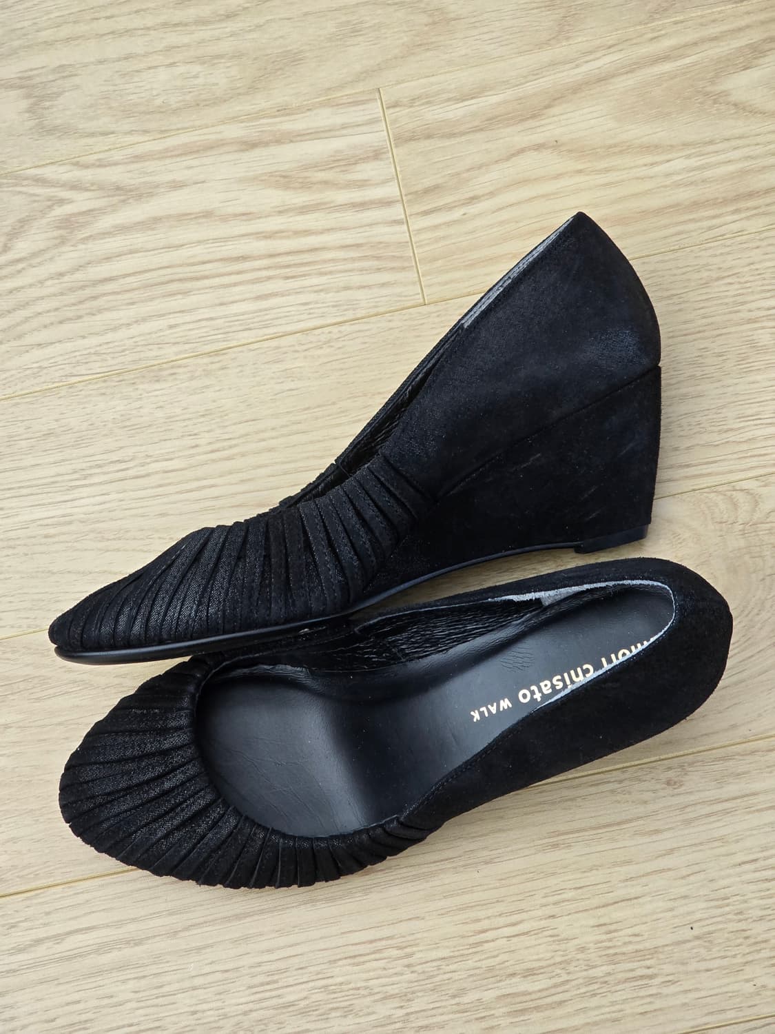 Tsumori Chisato 츠모리치사토 웨지힐 펌프스 225 상품이미지4