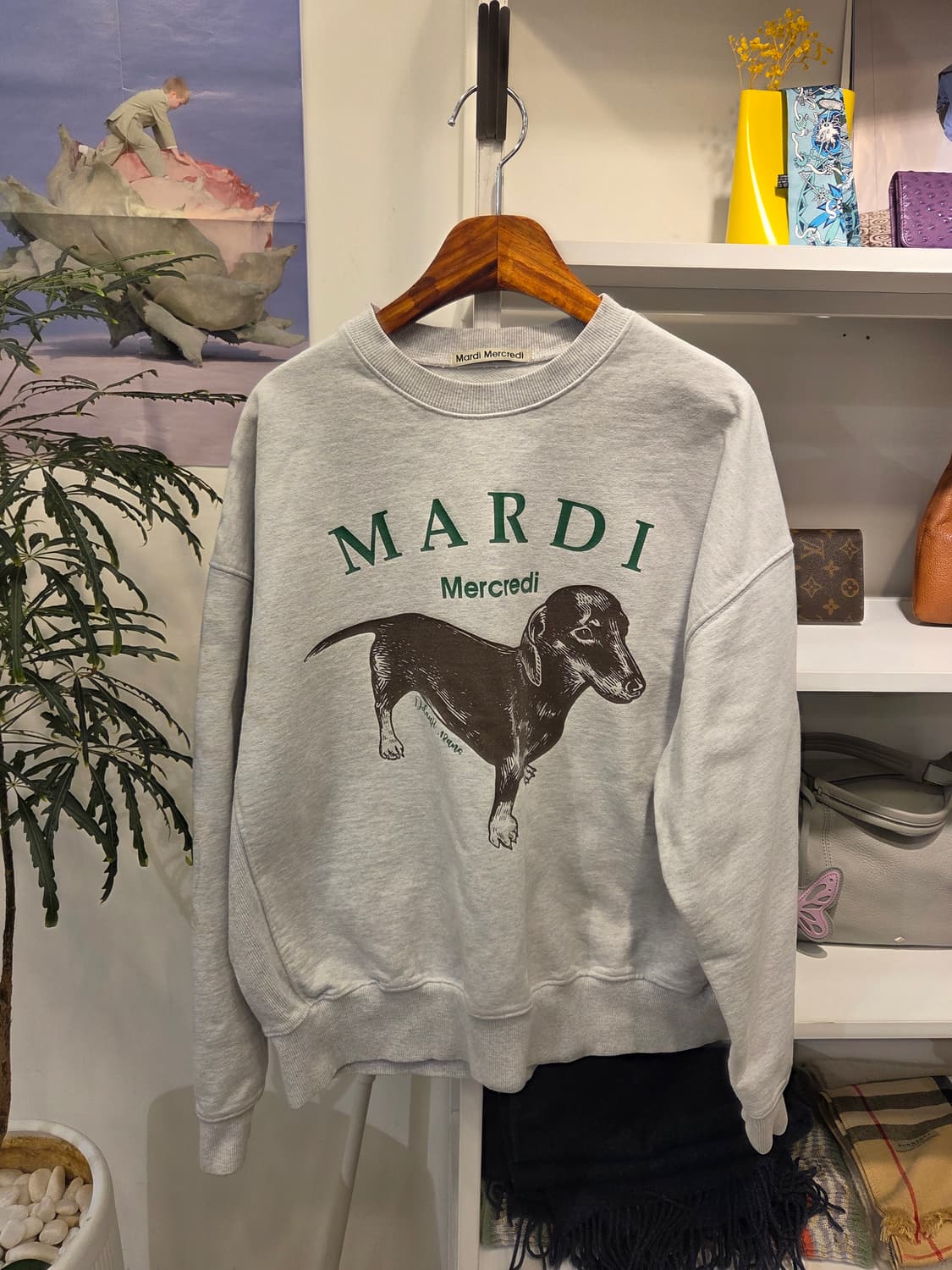 마르디메크르디 오버핏 맨투맨 상품이미지1