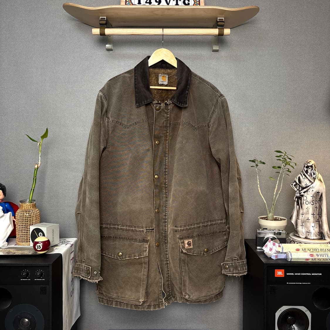 칼하트 90s 블랭킷 디트로이트자켓 c52 상품이미지2