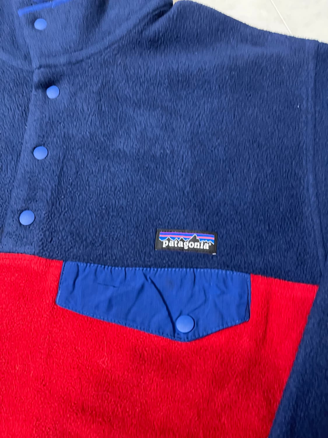 파타고니아 신칠라 레드/네이비 M 상품이미지3