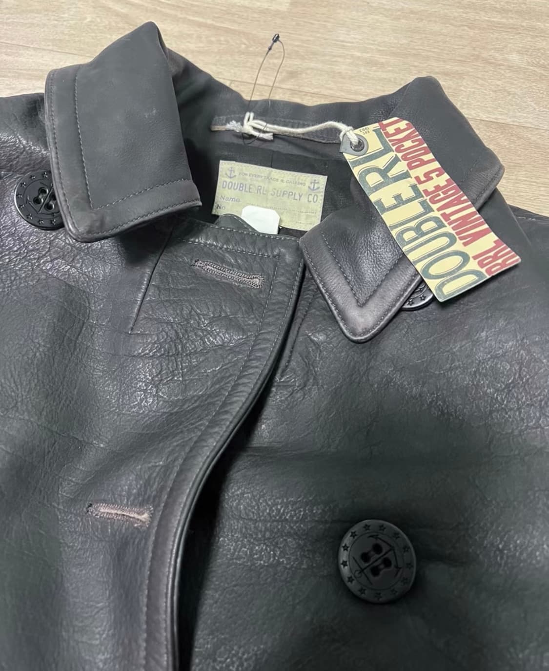 rrl 버팔로 레더 s 상품이미지6