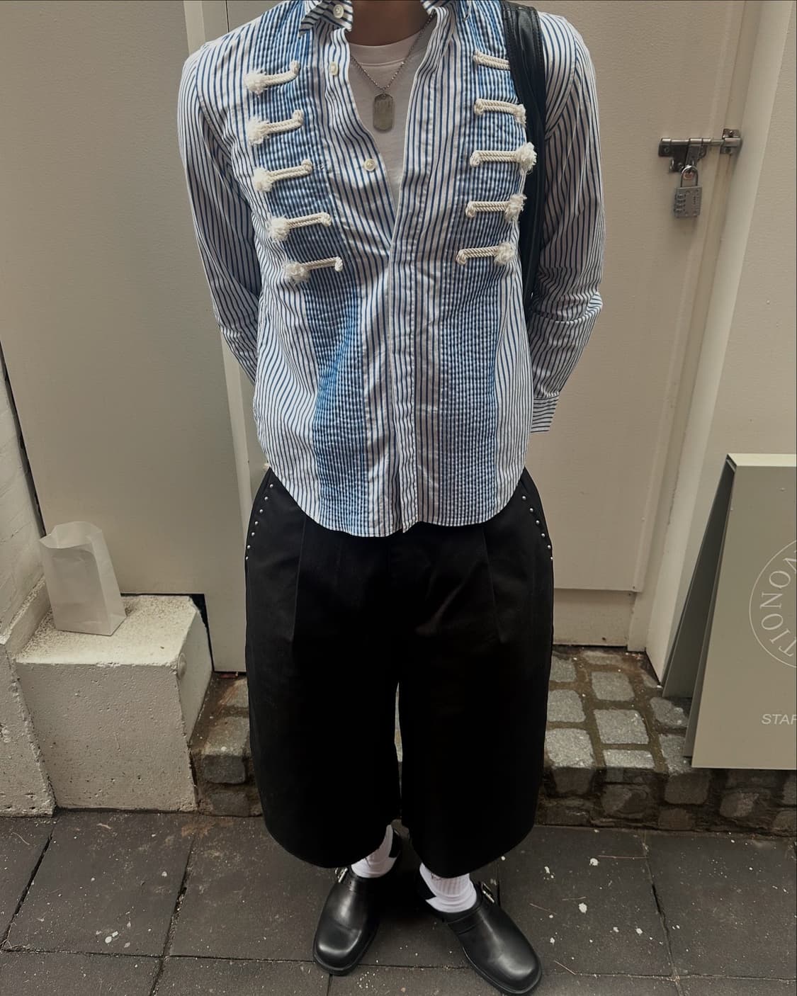 꼼데가르송 체크셔츠 상품이미지2