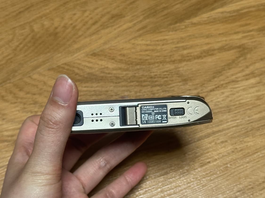 [박스품] Casio 카시오 엑슬림 z2300 골드 상품이미지6