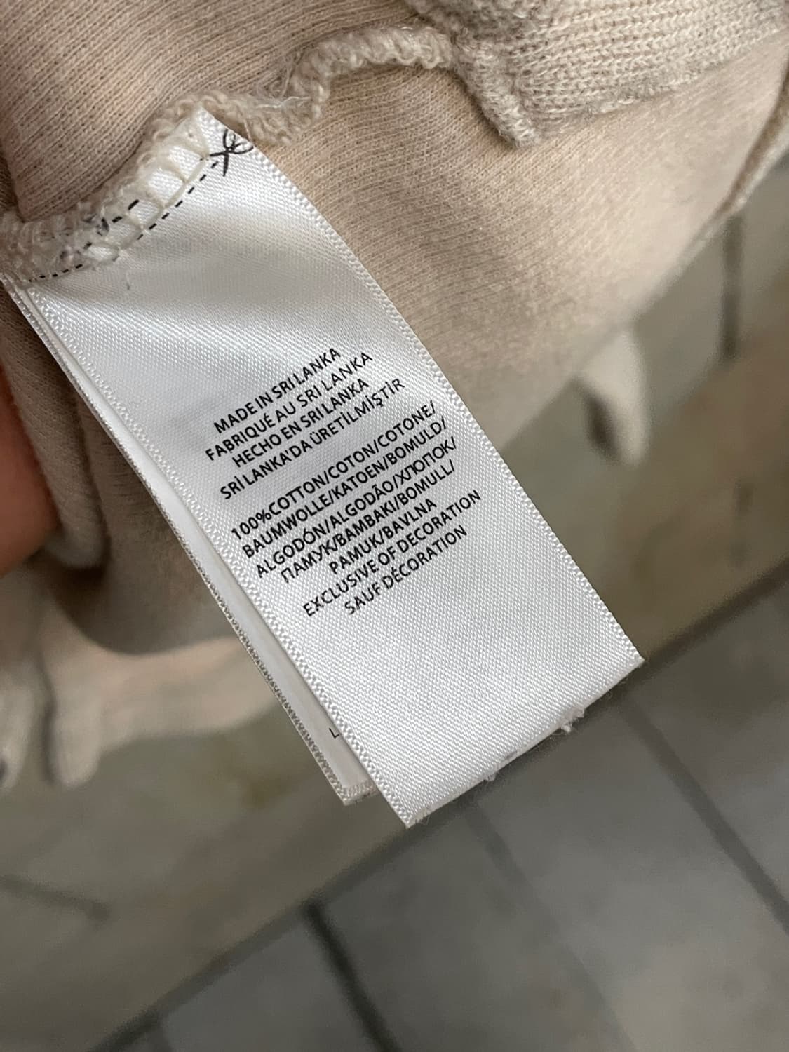 폴로 랄프로렌 아이보리 반집업 니트 상품이미지6