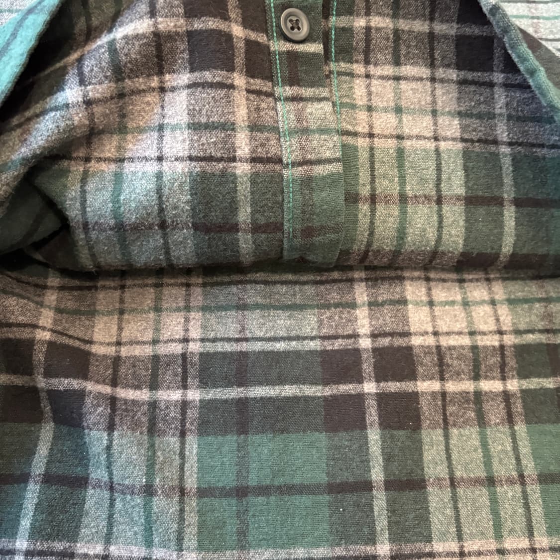 L.L.bean 정품 엘엘빈 체크 코듀로이 긴팔 셔츠 상품이미지6