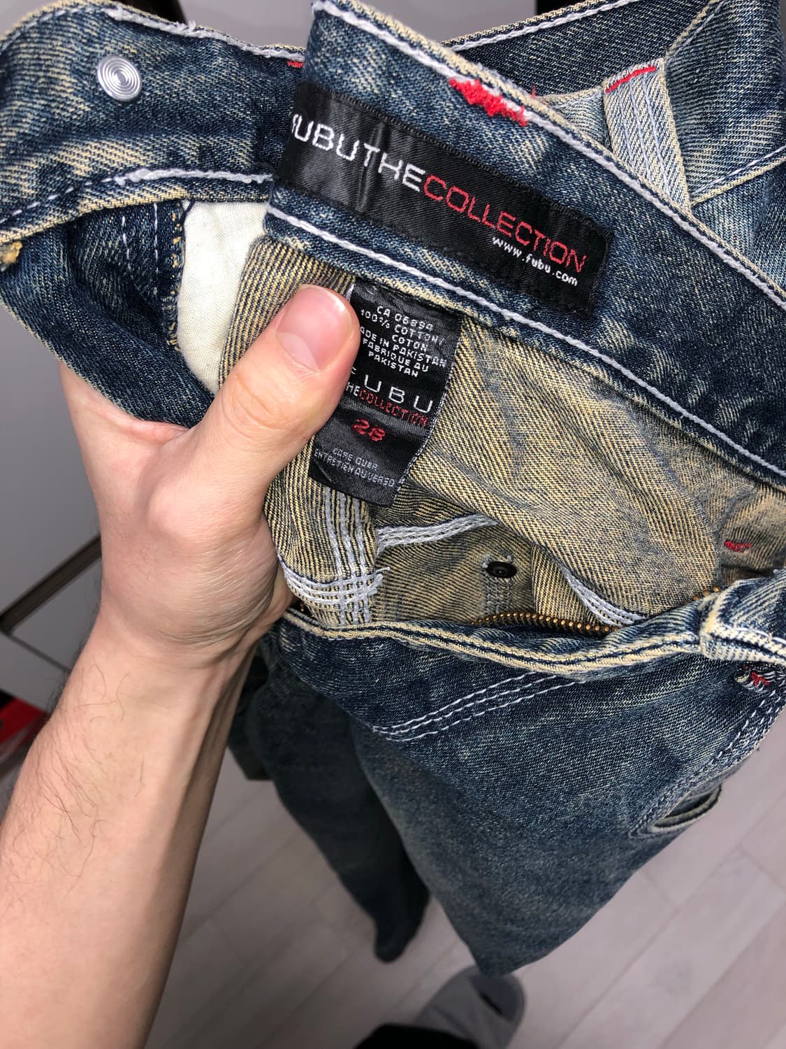 Fubu 워싱 진 상품이미지4