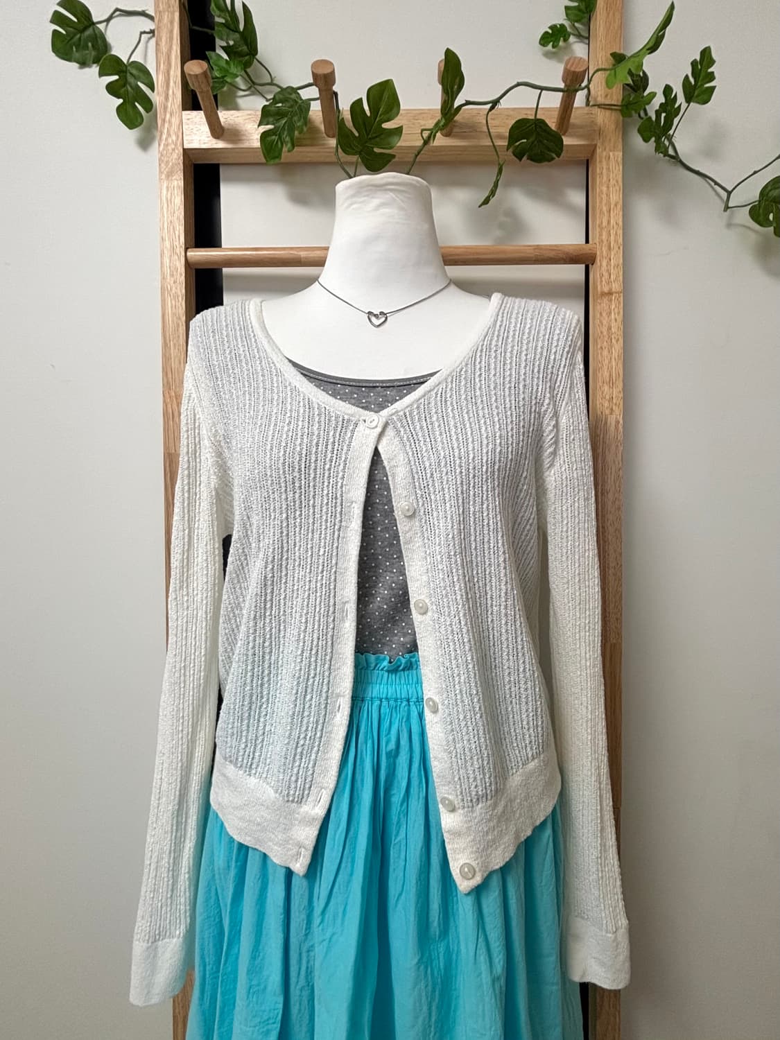 🥤🩵 [SET] 크림소다 3pc 세트 (Cardigan + Sleev 상품이미지2