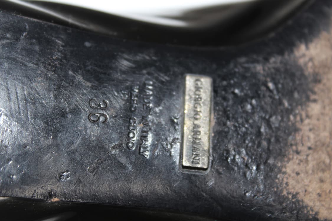 Giorgio Armani enameled flat shoes 상품이미지5