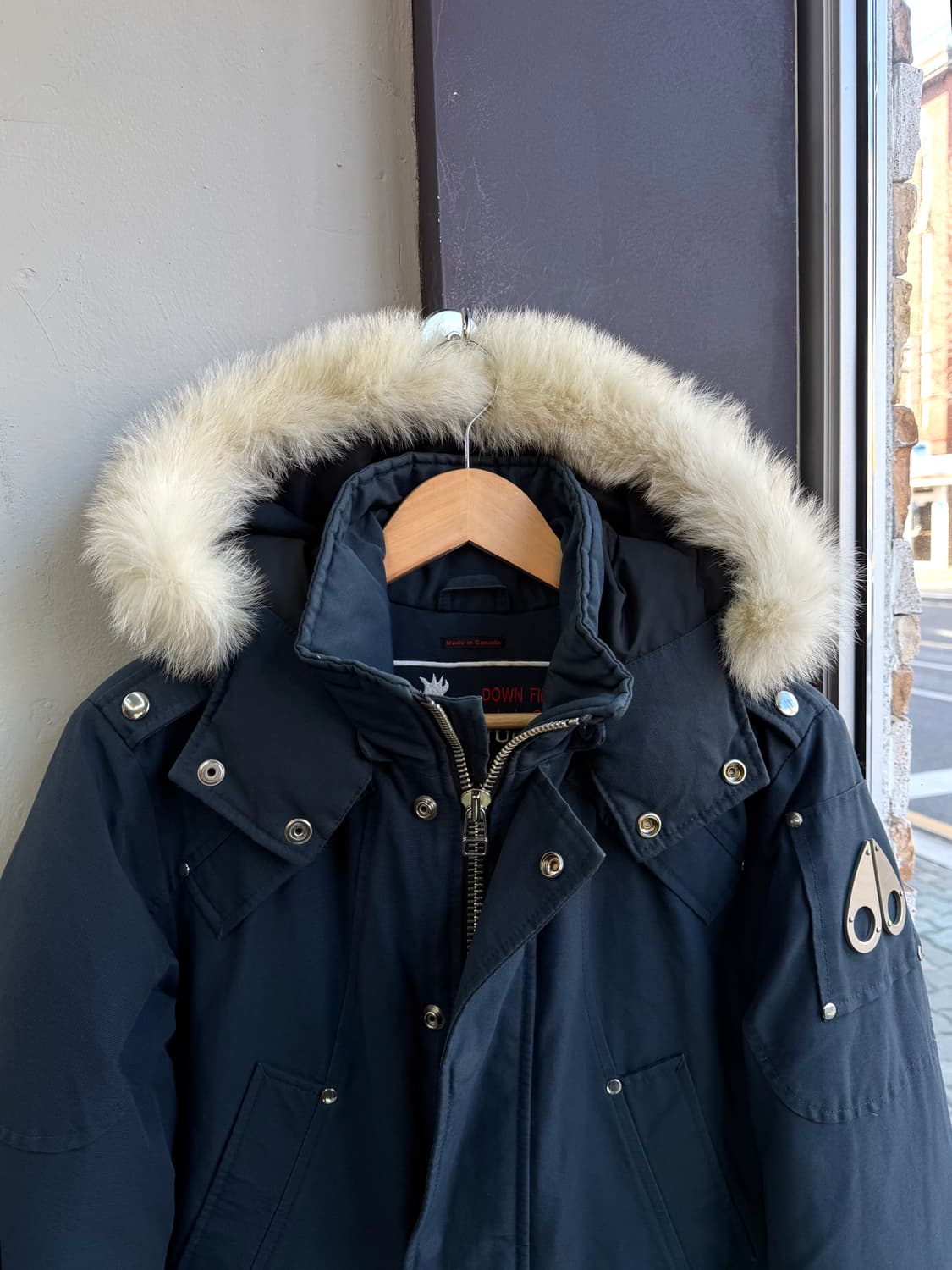 S/ 무스너클 스틸링 폭스퍼 패딩 파카 상품이미지3