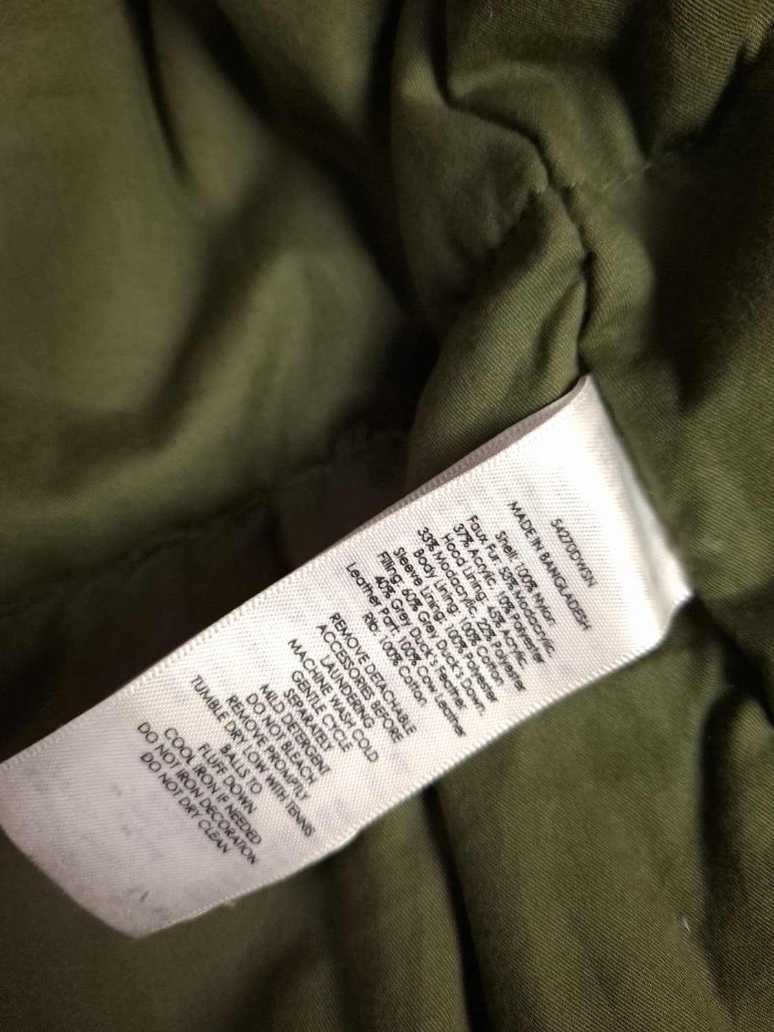 오리지날 랄프로렌폴로 데님앤서플라이 성조기 N3B 파카 상품이미지7