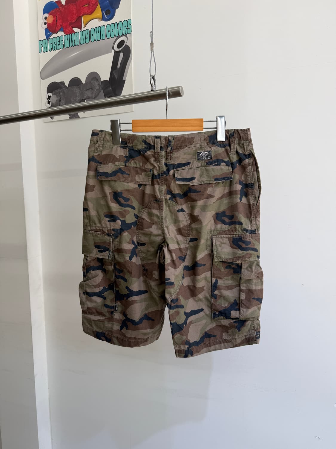 VANS 카모 쇼츠  상품이미지5