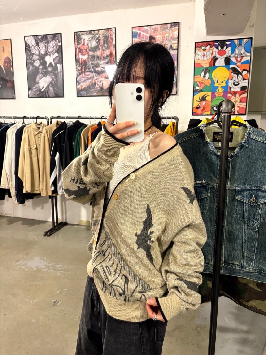 VTG ice zoo sports  가디건 상품이미지3