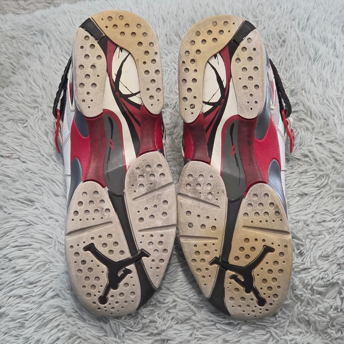 1a-27:나이키 에어 조던 8 레트로 GS유소년용(240) 상품이미지9