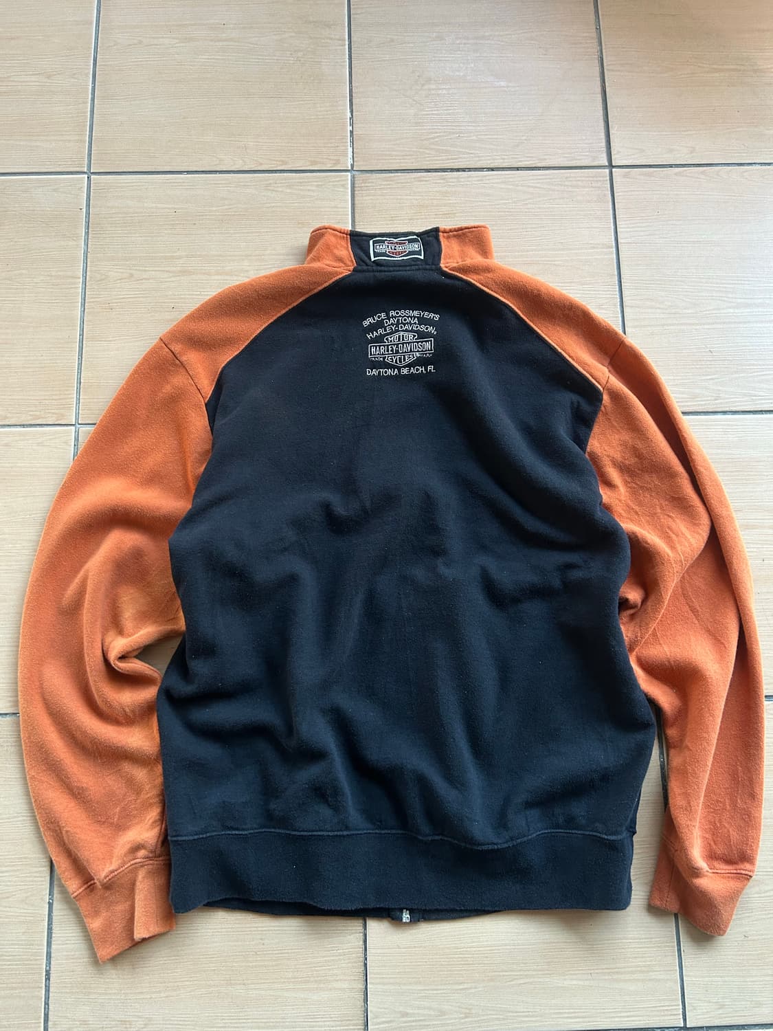 빈티지 할리데이비슨 스웻집업자켓 상품이미지5