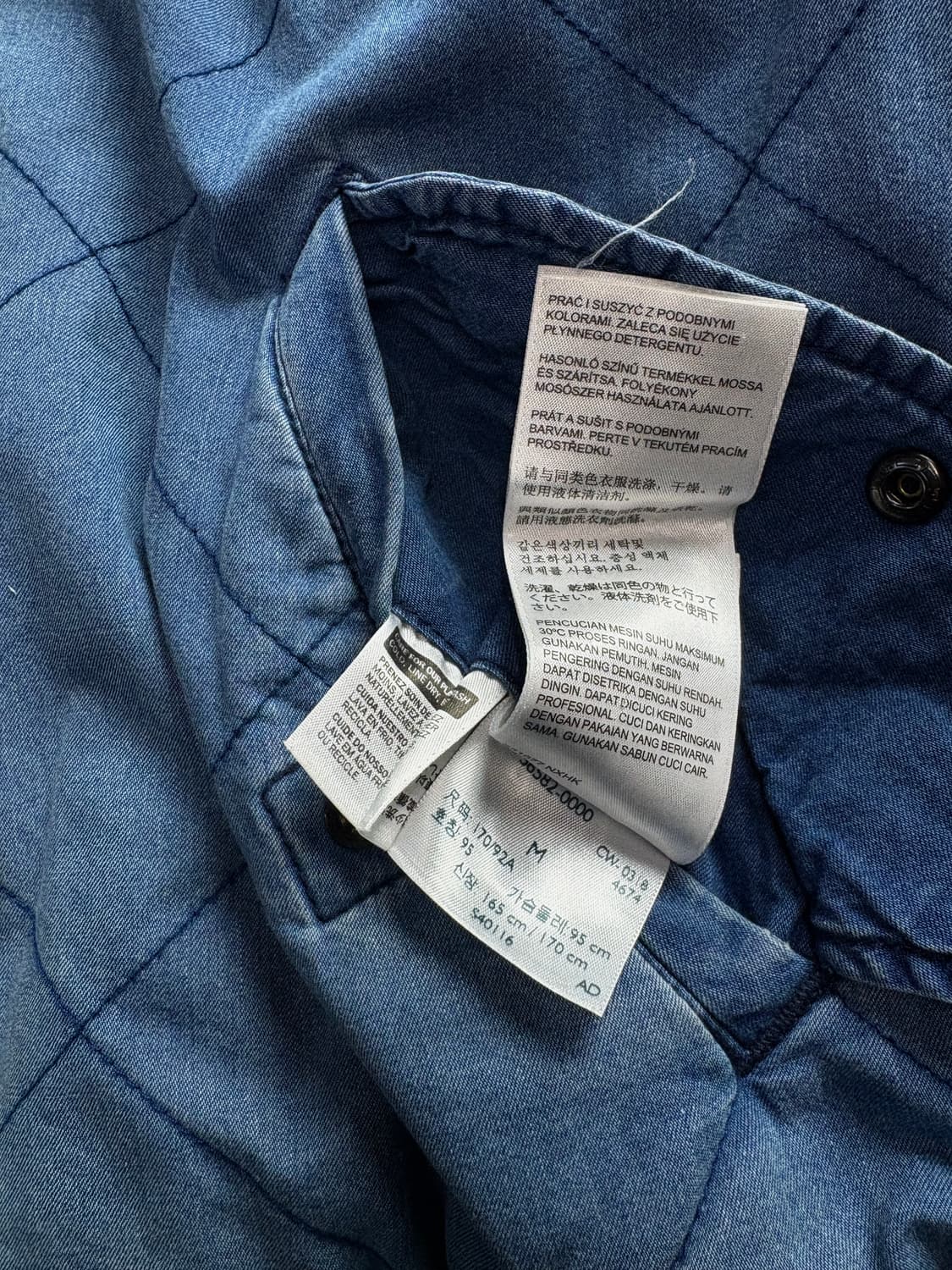 리바이스 레드탭 플리스 퀼팅 리버시블 집업 자켓 3634 상품이미지5