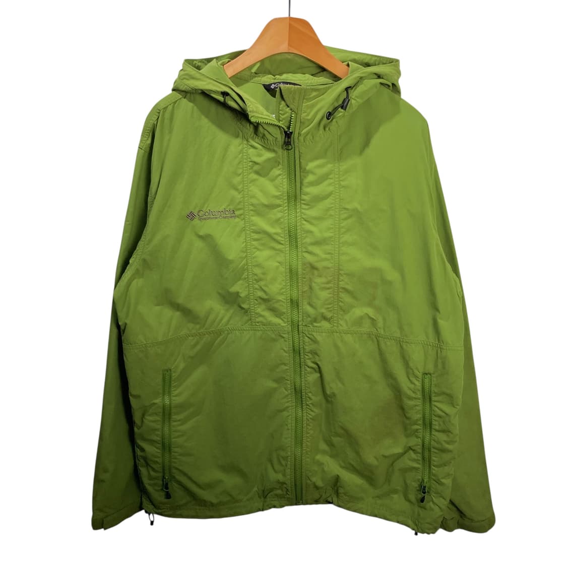 콜럼비아 라이트그린 바람막이 상품이미지2