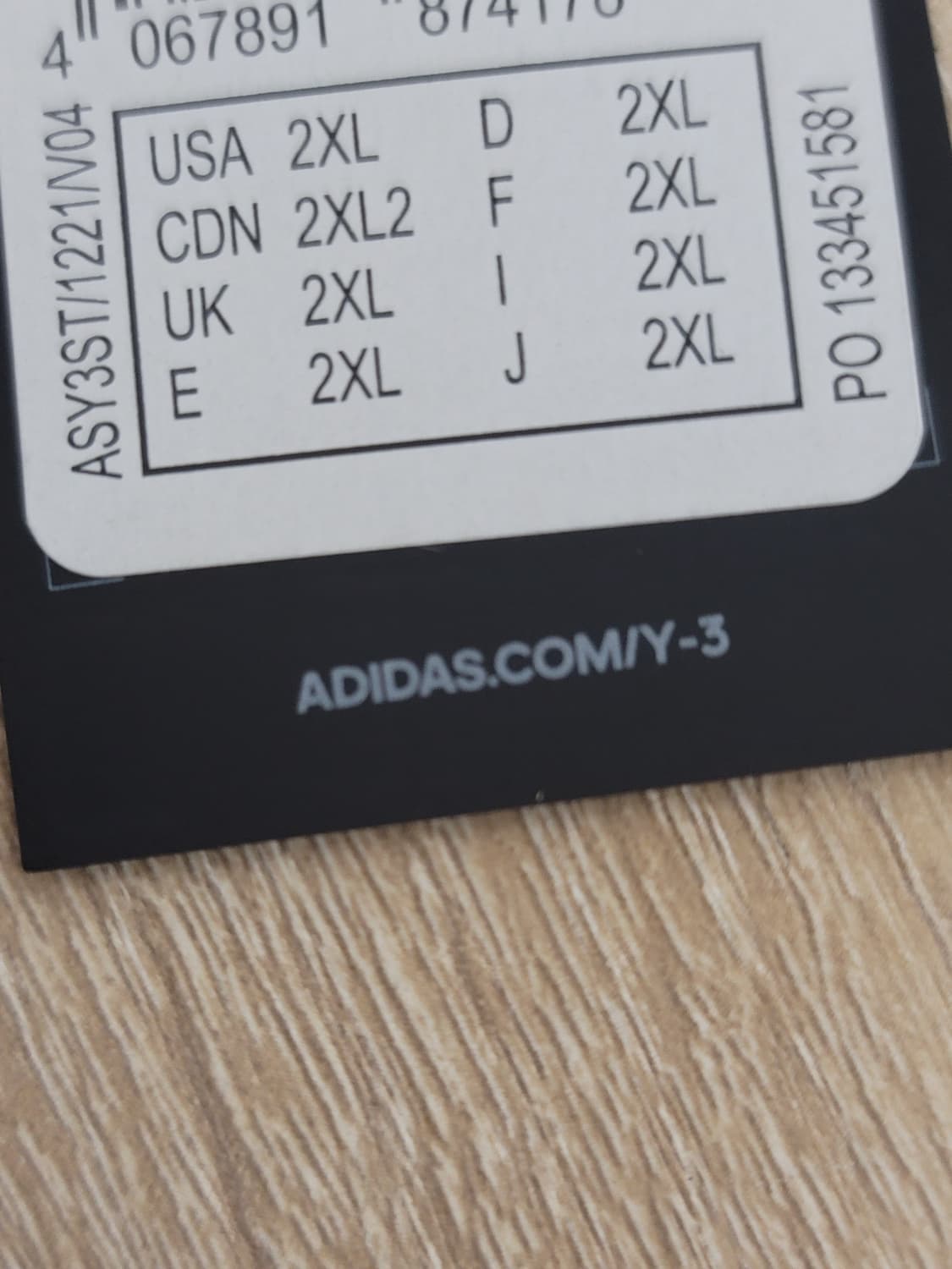 Y-3 레알 마드리드 트랙탑 2XL 상품이미지3