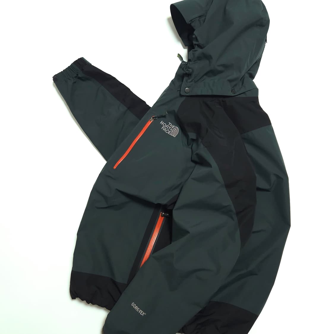 노스페이스 고프코어 고어텍스 바람막이 자켓 다크그린 상품이미지3