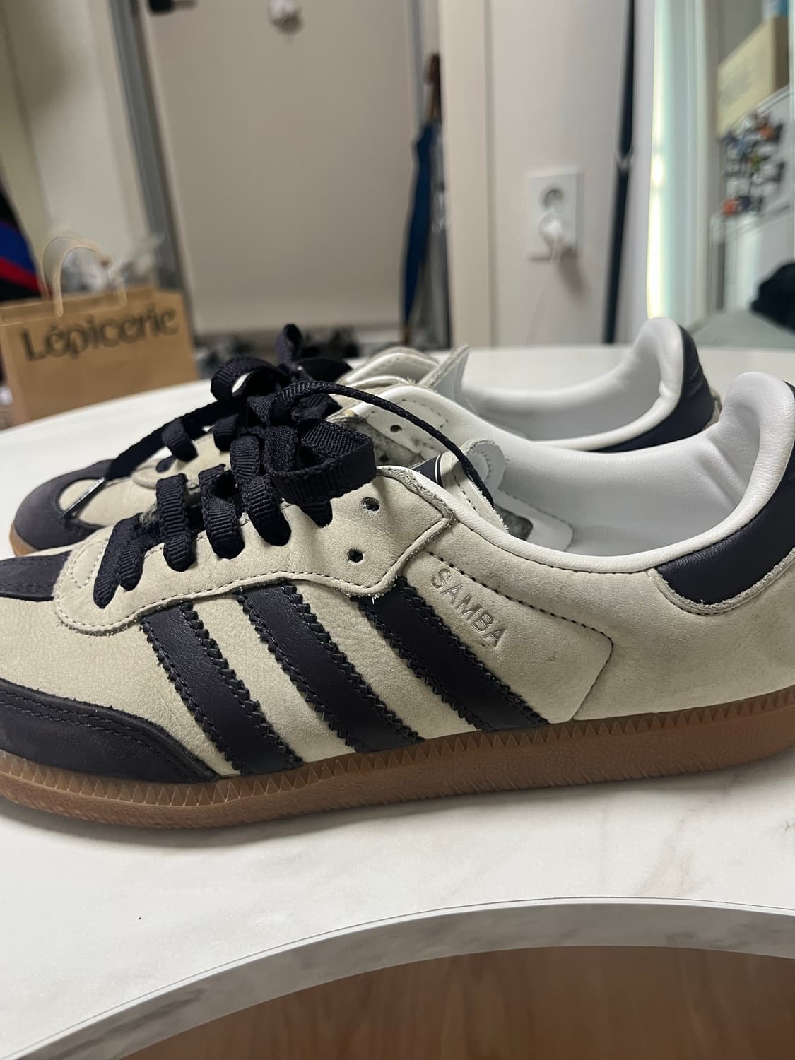 아디다스 삼바 OG 퍼티그레이 255 상품이미지4