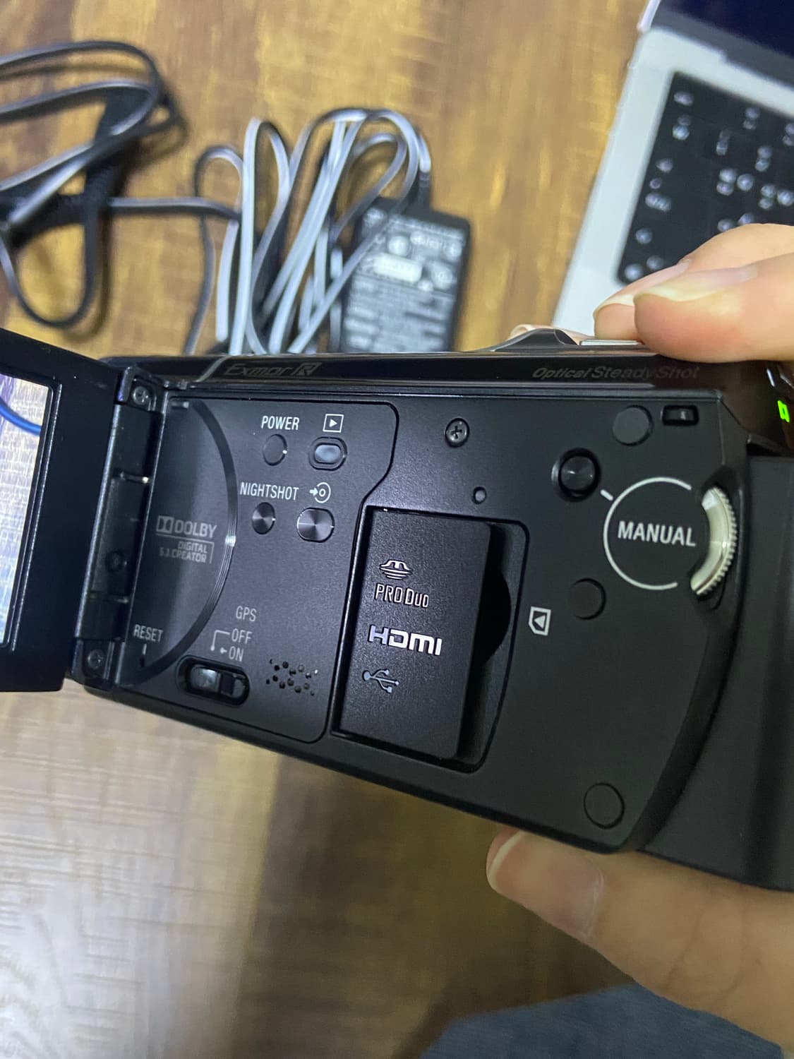 SONY HDR-CX520 캠코더 (작례 o) 상품이미지5