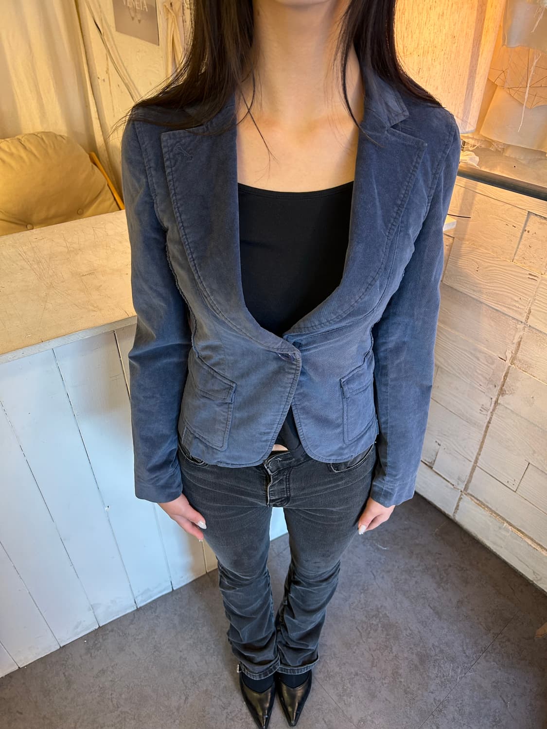 ARMANi stretch cotton jacket 상품이미지3