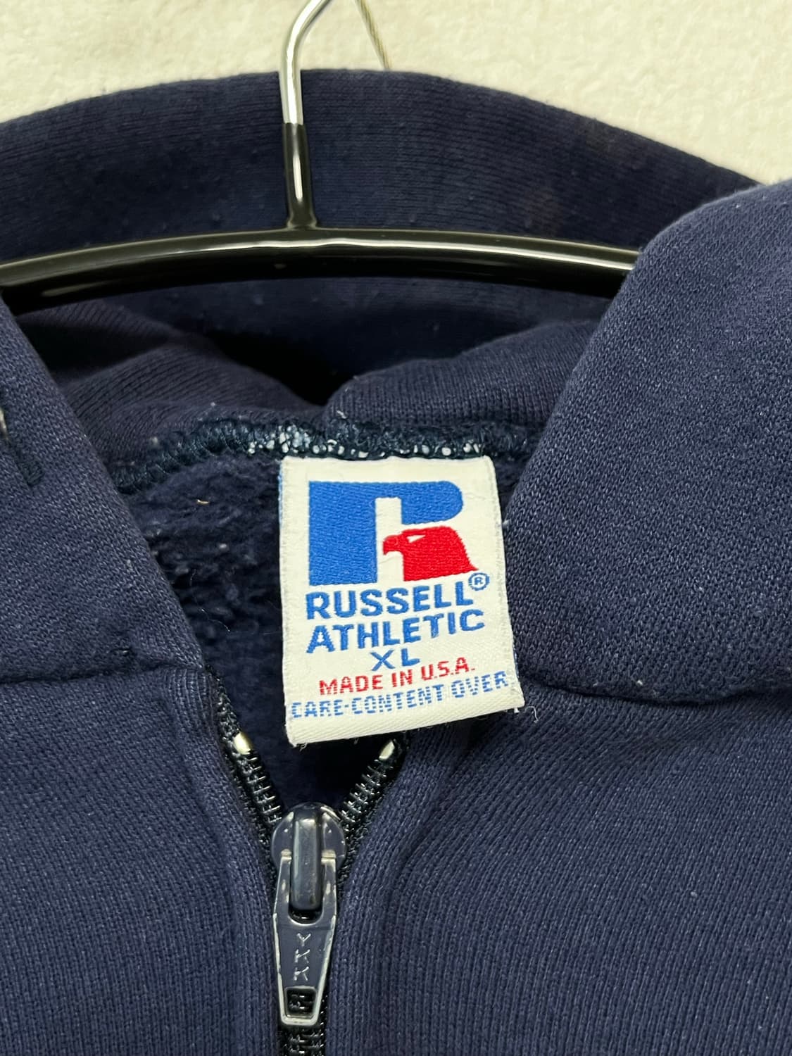 90s russell athletic hoodie zip 상품이미지4