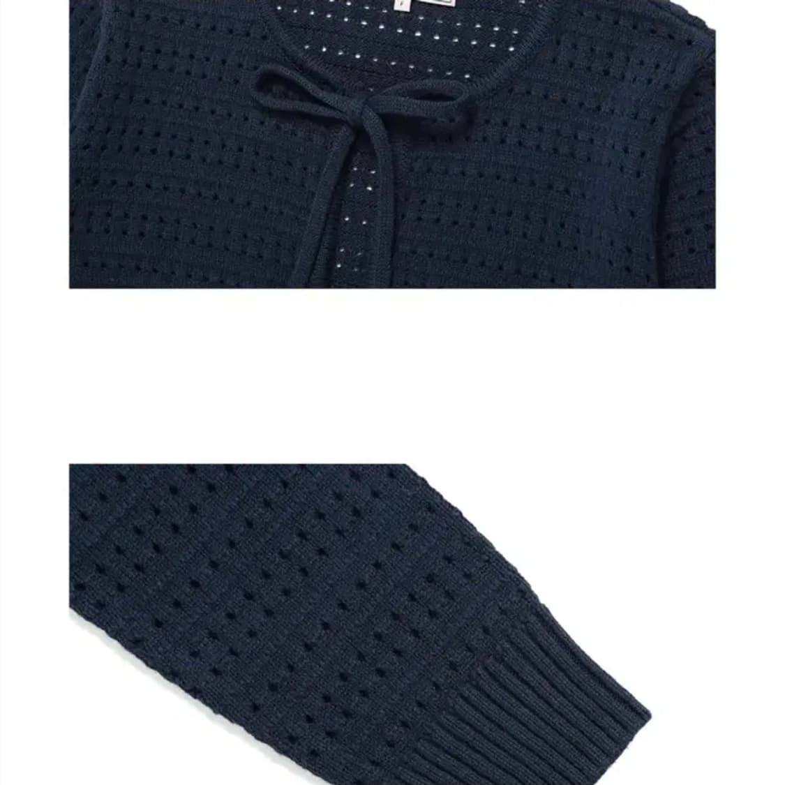 로라로라 니트 나시&가디건 세트 상품이미지4