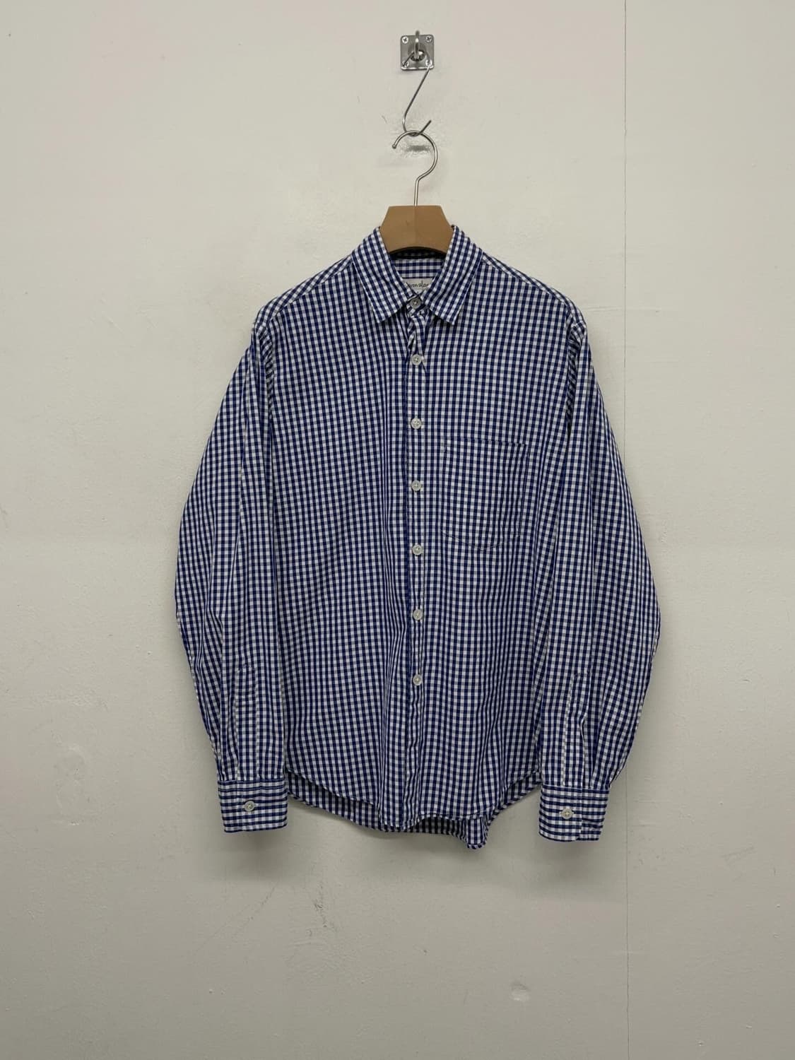 Steven Alan 깅엄 체크 셔츠 상품이미지2