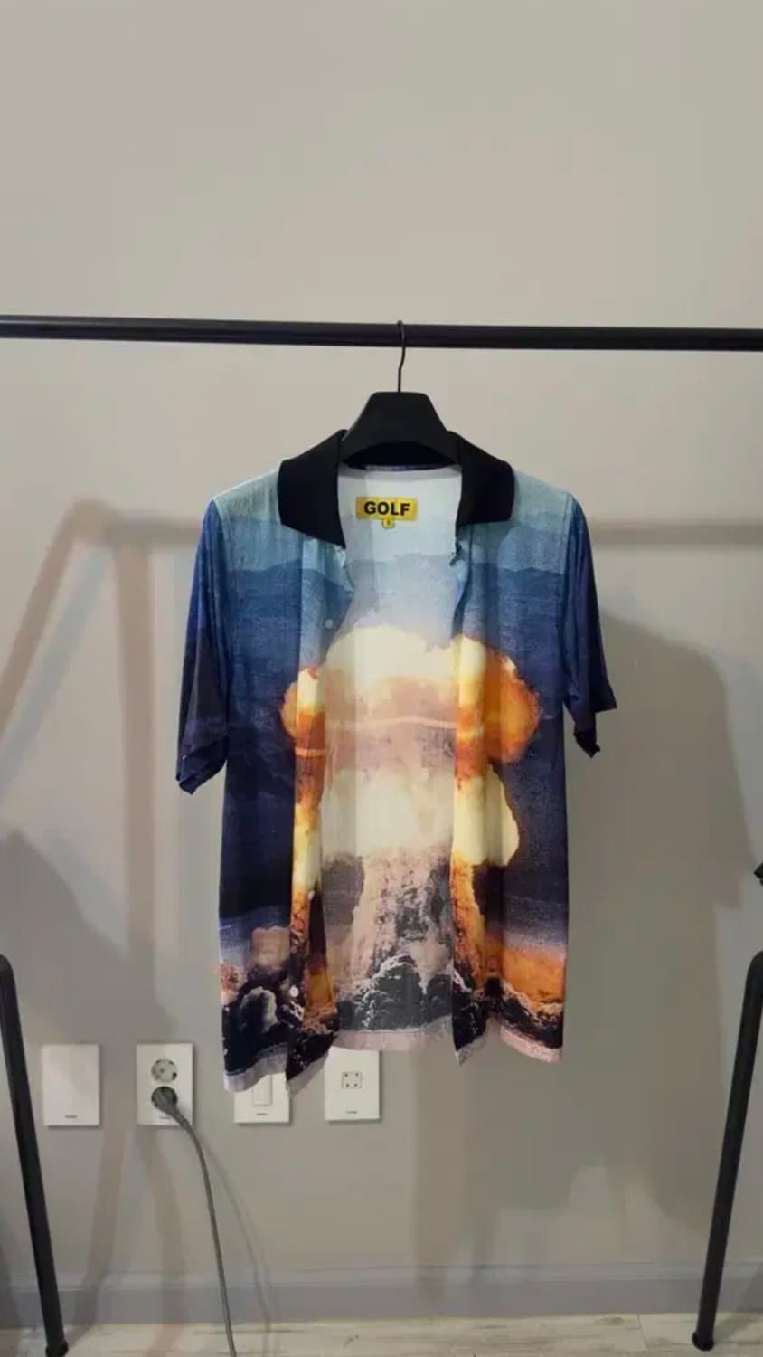 골프왕 Golf Wang No Nukes Button Up 상품이미지1