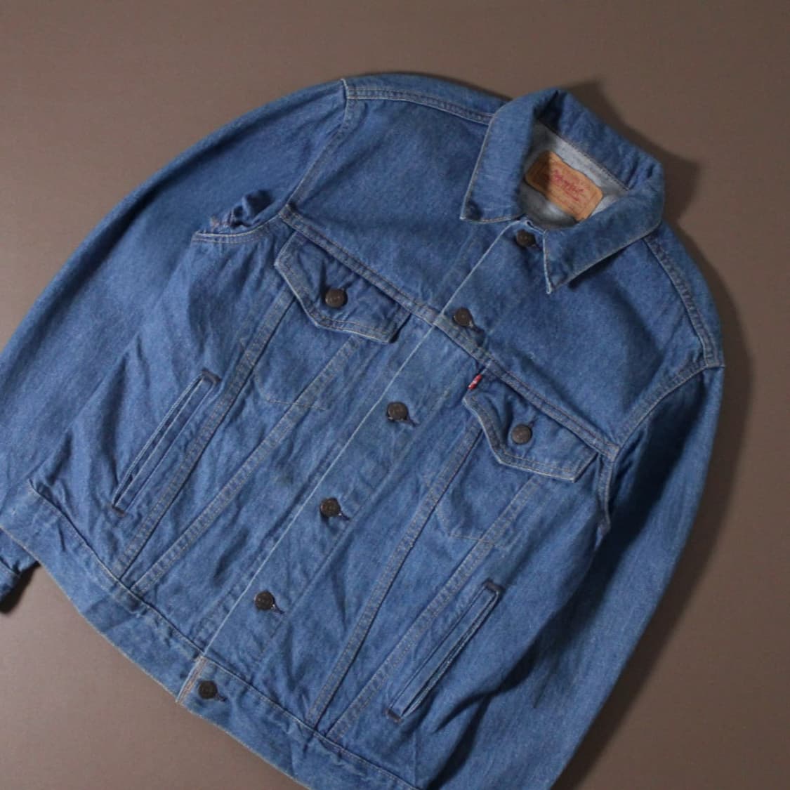 80s Levi's 리바이스 70506 USA 데님 트러커 자켓 L022 상품이미지2